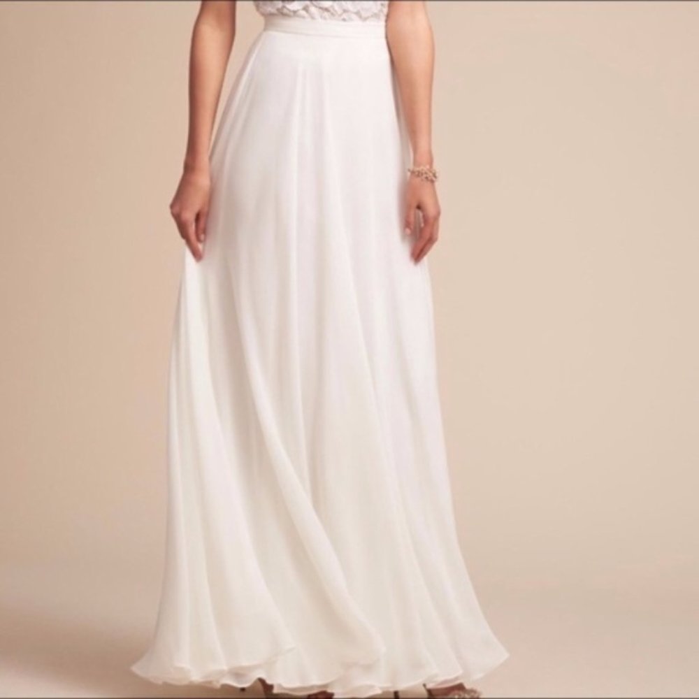 Jenny Yoo BHLDN Hampton Skirt- Mild staining!